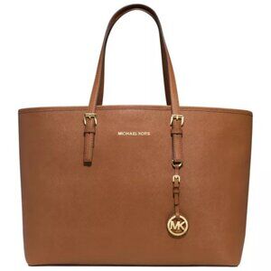 MICHAEL Michael Kors Jet Set Multifunction Saffiano Leather Tote Bag